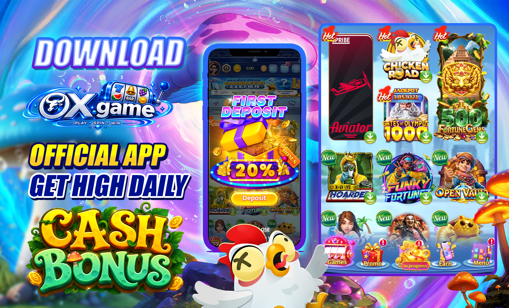 OxGame APK Pakistan eligibility before evening trail